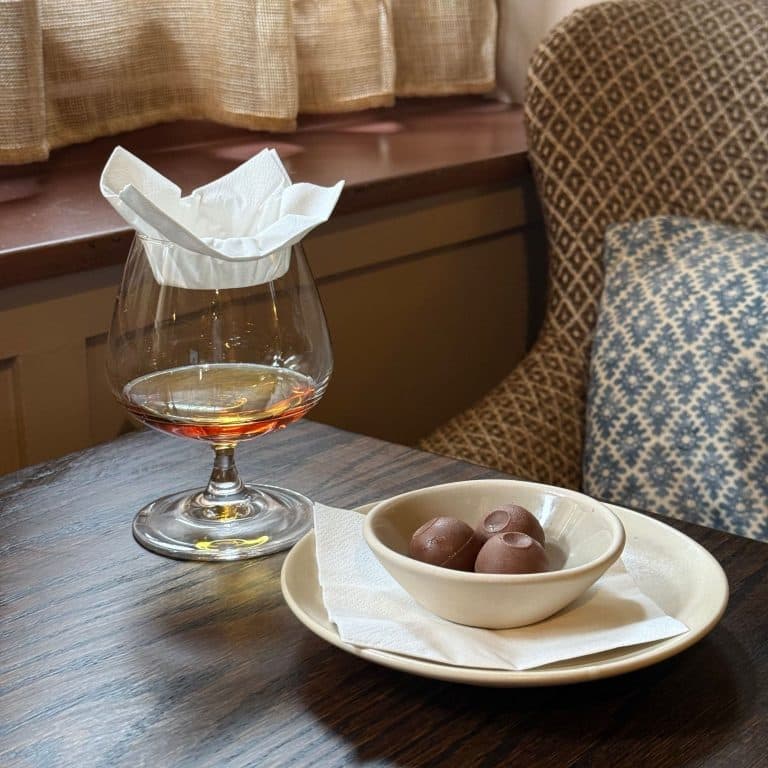 Cover Image for Compliment Truffles when you order Rémy Martin VSOP Cognac at The Hare